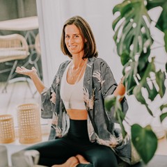 Yogalehrerin Jeanette Fuchs