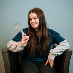 Leonie, Mitarbeiterin Küche